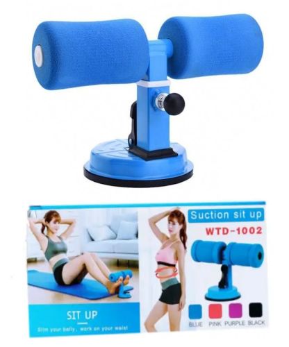 Підлоговий тренажер Suction Sit Up WTD-1002 з кріпленням ніг на присоску для преса, Тренажер для фітнесу з фіксацією ніг і регулюванням висоти