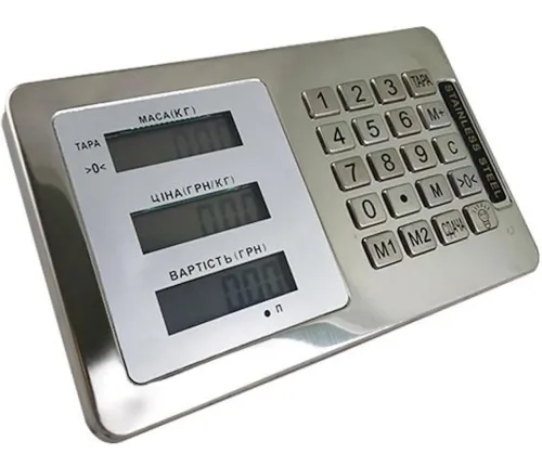 Электронные торговые весы Domotec до 350 кг 40х50, товарные платформа, базарные до 300кг со стойкой
