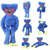 Велика м'яка дитяча іграшка обнімашка Хагі Ваги, монстрик Huggy Wuggy з липучками на руках 40см з ТІК-струму