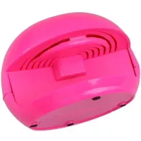 Бездротова міні сушарка для сушіння нігтів Nail Dryer VN-FV YM-708 з вентилятором від батарейок, Компактна сушка для манікюру на батарейках рожева