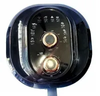 Безмаслянная аэрофритюрница мультипечь Volyx Air Fryer Extra Large Capacity ST-609 7.5л 3800W для приготовления еды, Электрическая фритюрница 8567