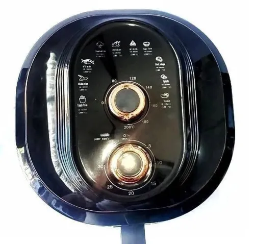 Безмаслянная аэрофритюрница мультипечь Volyx Air Fryer Extra Large Capacity ST-609 7.5л 3800W для приготовления еды, Электрическая фритюрница 8567