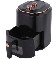 Безмаслянная аэрофритюрница мультипечь Volyx Air Fryer Extra Large Capacity ST-609 7.5л 3800W для приготовления еды, Электрическая фритюрница 8567