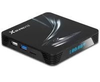 Смарт приставка для телевізора з пультом x88 Pro 12 DDR 4g eMMC128G, медіаплеєр Android 12, Цифрова ТВ приставка з вбудованим WiFi модулем Чорна