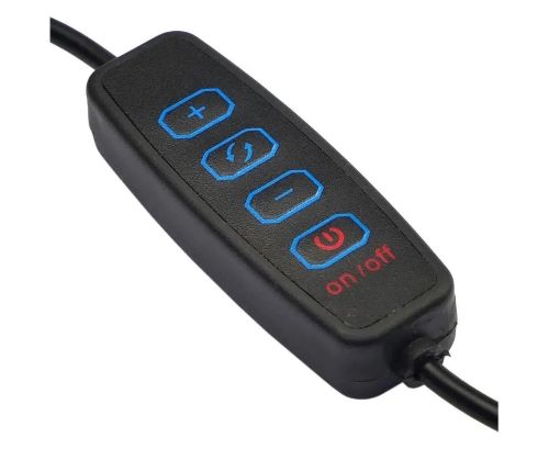 Кільцева USB LED лампа Bracket Fill Light Live K315 16см 6 " зі штативом і двома власниками настільна світлодіодна Multi-Position Ring Broadcasting
