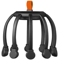 Акумуляторний вібраційний масажер антистрес для голови Head Massager Octopus K108W48 з 3 режимами, бездротовий вібромасажер восьминіг на голову