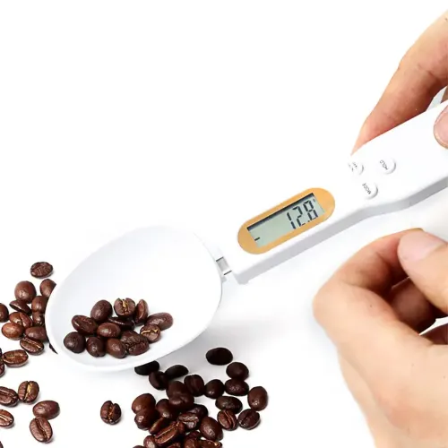 Электронные весы мерная ложка с LCD экраном Cuillere balance EL-57 0,1 - 500 гр Digital Spoon Scale Электронная кухонная ложка-весы цифровая до 500г