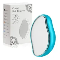 Ручний кристалічний епілятор депілятор Crystal Hair Remover LY-332 для видалення волосся, Кришталевий ластик Glass Shaver для депіляції і пілінгу