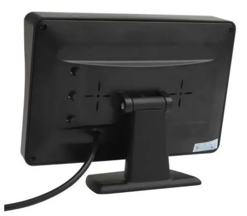 Монитор автомобильный TFT LCD экран 4,3” Дисплей LCD 4.3' для камеры заднего вида в автомобиль, Автомонитор на ножке Дисплей 320х240 в машину Черный