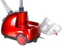 Вертикальний відпарювач Bitek BT-3037 1700W для прасування і відпарювання одягу зі стійкою, Парова праска парогенератор з регульованою вішалкою
