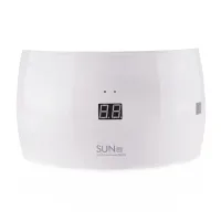 Професійна лампа SUN9S UV / LED для манікюру і педикюру з екраном 24W UV LED з таймером White УФ сушарка для нігтів, гель лаку Біла SUN 9S