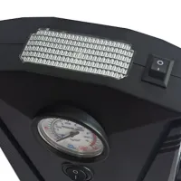 Автомобільний провідний компресор Tracer RES-02ML 12V 150PSI для підкачки шин з ліхтариком від прикурювача, Автокомпресор насос CZK - 3634 для машини