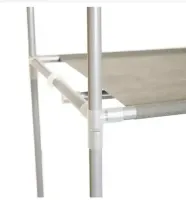 Складная тканевая полка шкаф для хранения обуви Shoe Cabinet A-5 90x56x27 см 4 полки, Пылезащищенная полка органайзер каркасный 5556 HCX 7688