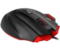 Ігрова дротова комп'ютерна мишка Jedel GM1070 Black з RGB підсвічуванням для ПК, геймерська USB миша для комп'ютера і ноутбука 96493 Чорна