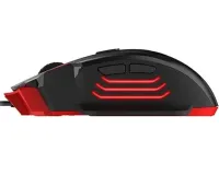 Ігрова дротова комп'ютерна мишка Jedel GM1070 Black з RGB підсвічуванням для ПК, геймерська USB миша для комп'ютера і ноутбука 96493 Чорна