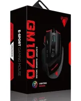 Ігрова дротова комп'ютерна мишка Jedel GM1070 Black з RGB підсвічуванням для ПК, геймерська USB миша для комп'ютера і ноутбука 96493 Чорна