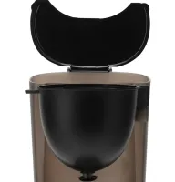 Крапельна кавоварка Bitek BT - 100 2800W зі скляним кавником 1000мл кави, Електрична кавоварка Битек з постійним фільтром від мережі Чорна