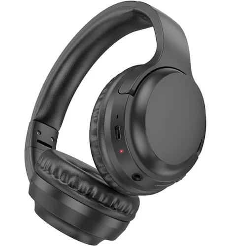 Накладні бездротові навушники Bluetooth Borofone BO25 Rhyme, повнорозмірні блютуз стереонавушники Борофон 300mah з мікрофоном і регулюванням довжини