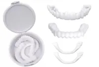 Знімні вініри на верхні і нижні щелепи SnapOn Smile Veneers LY-11 для зубів, вініри Снеп він Смайл 2 щелепи з кейсом, накладні зуби верх, вниз
