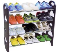 Полка для обуви Stackable Shoe Rack стойка органайзер для обуви