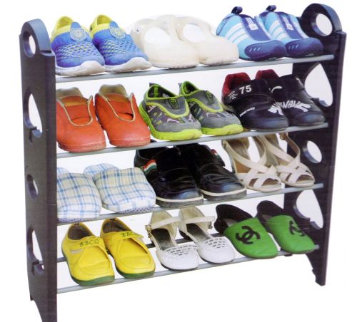Полка для обуви Stackable Shoe Rack стойка органайзер для обуви