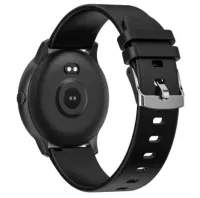 Наручний Смарт годинник Smart Watch Kw19 Black 44mm C вимірюванням тиску і фітнес трекером розумні Bluetooth годинник з пульсометром IP67 чорні