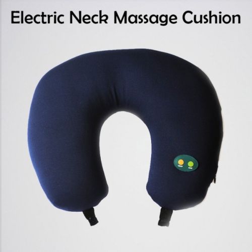 Антистрессовая подушка Neck Massage массажная подушка подголовник анти стресс