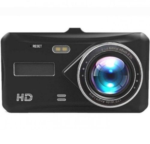 Автомобільний відеореєстратор 4 " Full HD сенсорний екран DVR BT - 100 на 2 Камери заднього виду Універсальний авторегістратор з двома камерами