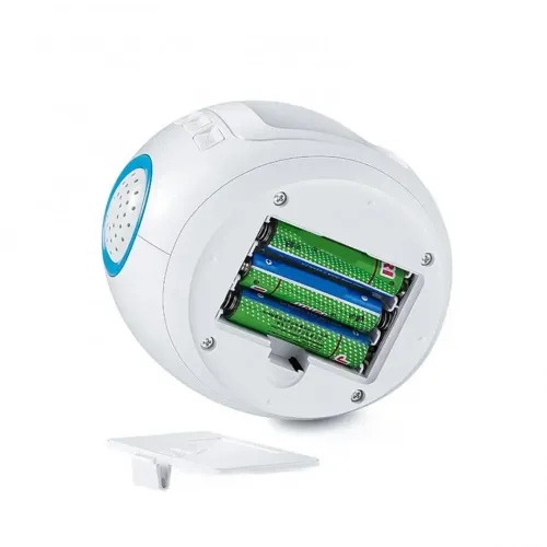 Настольные часы - проектор Music And Starry Sky Calendar 1038 с LED подсветкой, Музыкальный ночник проектор звездного ночного неба светильник Белый