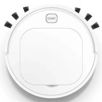 Робот пилосос Clean ES32 1500 mAh White, Автоматичний, безшумний розумний пилосос на акумуляторі білий ES 32