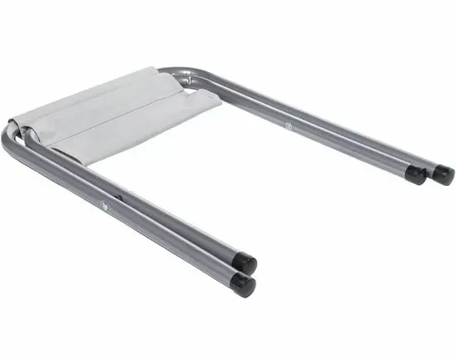 Туристический складной стул Stool Folding Table NA-16-2024 до 80 кг для кемпинга, Раскладная табуретка 30х34x35 см для рыбалки и пикника Белый