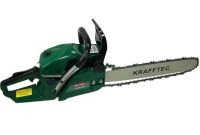 Бензинова ланцюгова пила Krafftec КRА-5800 7 к.с шина 45 см для обрізання дерев і розпилу дров, Бензопила Adeytos 18" дюймів 58см3 Зелена