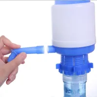 Механічна помпа насос для питної води Drinking Water Pump WL-03 на бутель з водою, ручна помпа дозатор для подачі води на пляшку ОМ-Х691 синя