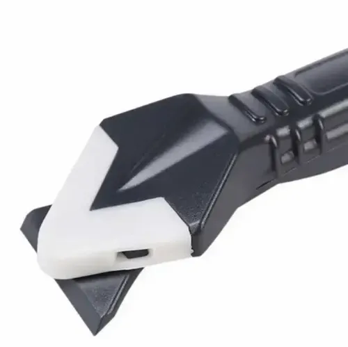 Пластиковый силиконовый шпатель скребок для герметика и силикона Silicon Trowel Scraper GS-3991P, Набор из 5 насадок для удаления заделки швов