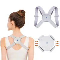Розумний ортопедичний корсет для підтримки спини хребта Nuoyi miao smart sensor corrector, коригуючий пояс, коректор постави з вібрацією
