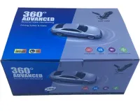 Автомобільна система кругового огляду Asvegen 3D N34 360 градусів, паркувальна система спостереження 4 камери для панорамного огляду з пультом в авто