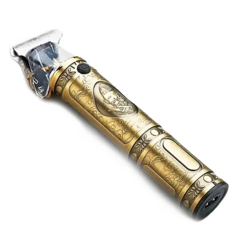 Бездротова акумуляторна окантовочна машинка USB VGR V-085 для стрижки вусів і бороди, акумуляторний портативний тример бритва для чоловіків