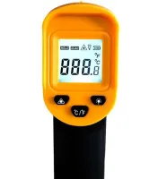 Промисловий безконтактний градусник пірометр Temperature AR-360 для готування від-50C до + 420C пірометр термометр на батарейках з лазерним візиром