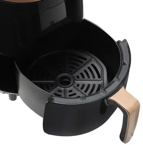 Безмаслянная аэрофритюрница мультипечь Air Fryer Extra Large Capacity ZP-085 7.5 л 3200W з регулюванням температури, фритюрниця з функцією аерогрилю