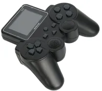Ігрова міні ретро приставка геймпад Gamepad Jetson SEGA S10 на 520 вбудованих ігор, Бездротова консоль з екраном 2.4 LCD від акумулятора Чорна