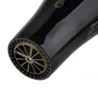 Професійний фен GEMEI GM-1765 2800w для сушіння і укладання волосся, електричний фен з холодним обдувом і концентратором 3 швидкості 2800Вт Чорний
