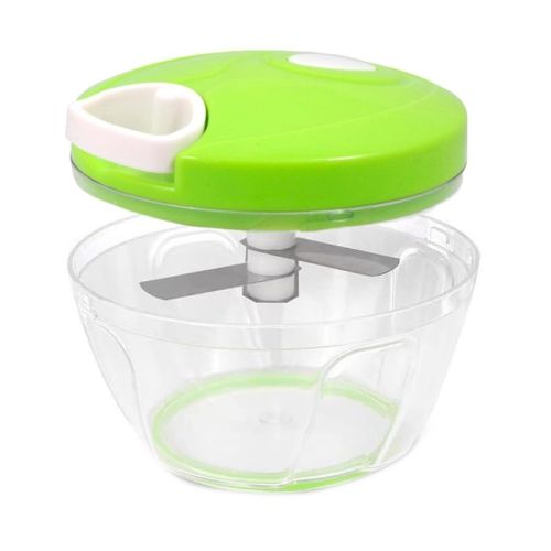 Ручний багатофункціональний міні подрібнювач Easy Spin Cutter New, механічний кухонний чоппер для подрібнення продуктів, овочів, фруктів і часнику