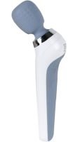 Бездротовий ударний масажер Smart Wireless Handy Massager ST-806 для всього тіла і м'язів, акумуляторний вібромасажер MS - 2022 для шиї плечей Білий