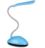 Настільна світлодіодна гнучка лампа LED Desk Light X - 7188 на батарейках, бездротовий настільний міні світильник з механічним вимикачем BL-7188