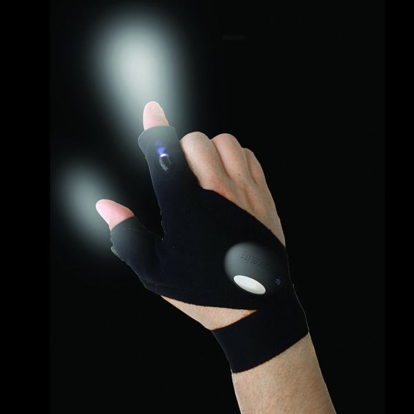 Рукавичка з вбудованим ліхтариком Glove Light рукавички з ліхтариком