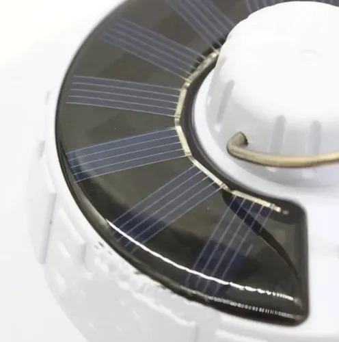 Универсальный подвесной фонарь Solar Energy Lamp AM-001 с солнечной батареей и крючком от USB, Аккумуляторная подвесная лампа для кемпинга Ma-100