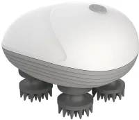 Бездротовий водонепроникний масажер Smart Scalp Massager QSK-701 для голови, шиї і плечей акумуляторний Media-Tech Mt6524 для кішок і собак Білий