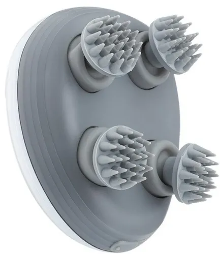 Бездротовий водонепроникний масажер Smart Scalp Massager QSK-701 для голови, шиї і плечей акумуляторний Media-Tech Mt6524 для кішок і собак Білий