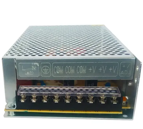 Універсальний блок живлення адаптер Ataba 5V 10A 50w S-50-5 Metall для SMD світлодіодних стрічок моніторів в металевому корпусі на 10 A