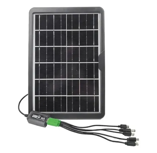 Портативна сонячна панель для зарядки мобільних пристроїв 15W, з Multi USB портом CL-1615 Solar Panel зарядка від сонця для повербанка телефону